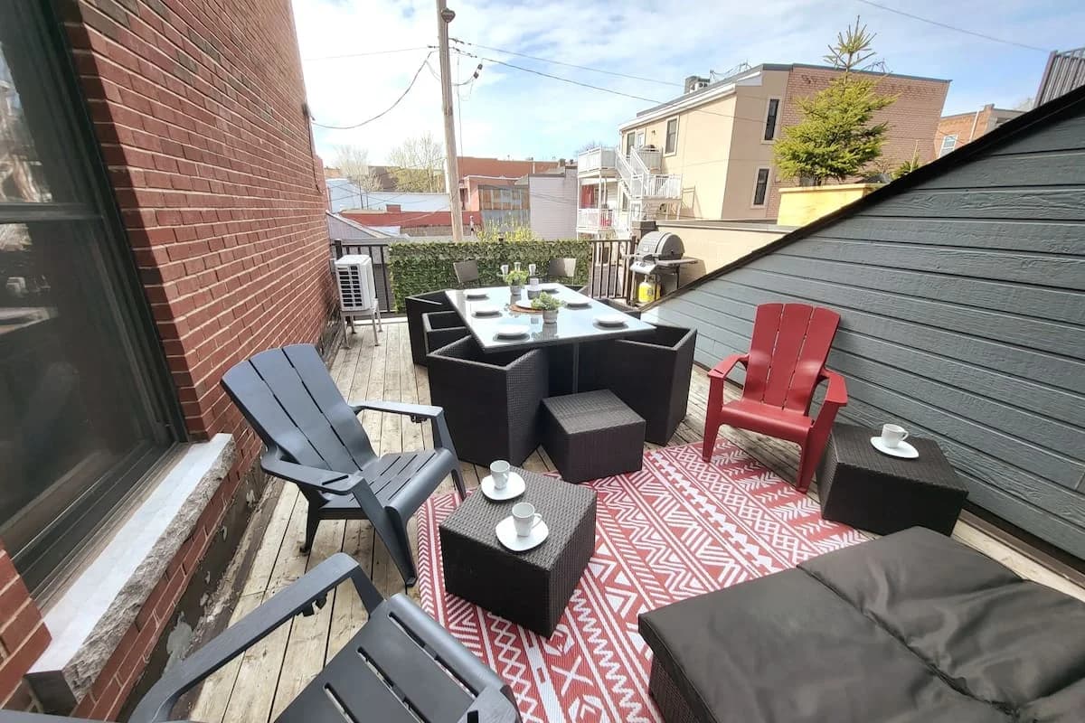 The Terrace Duplex — private terrace